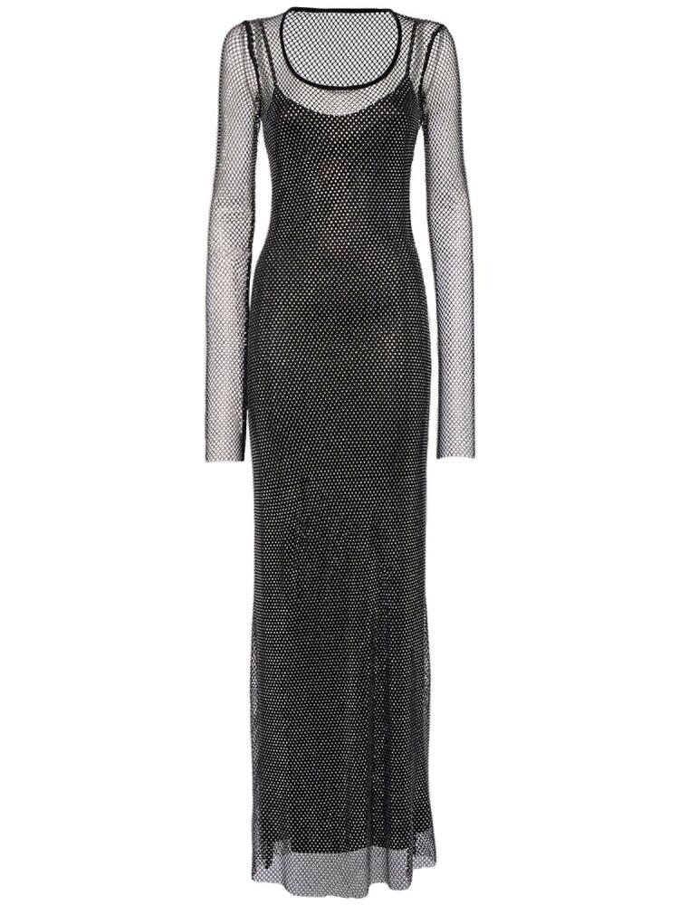 SPORTMAX Embellished Mesh Maxi Dress Cover