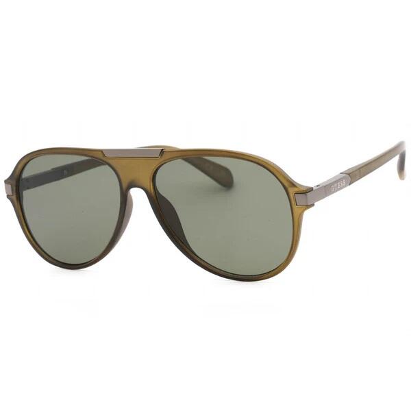 Guess Factory Green Pilot Mens Sunglasses Cover