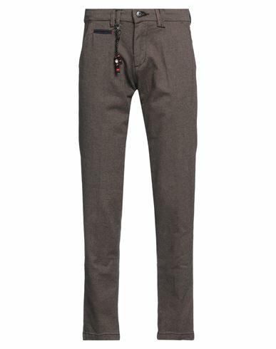 Yes Zee By Essenza Man Pants Khaki Cotton, Elastane Cover