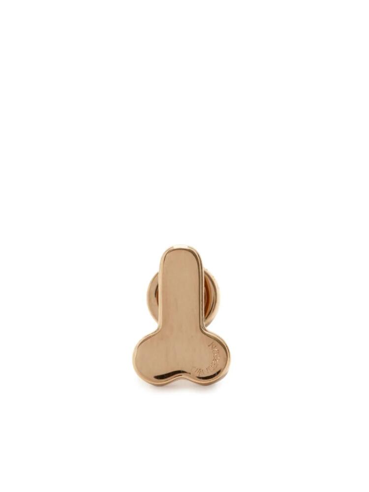 JW Anderson polished-finish single earring - Gold Cover