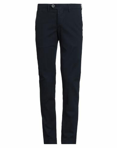 0/zero Construction Man Pants Midnight blue Cotton, Elastane Cover