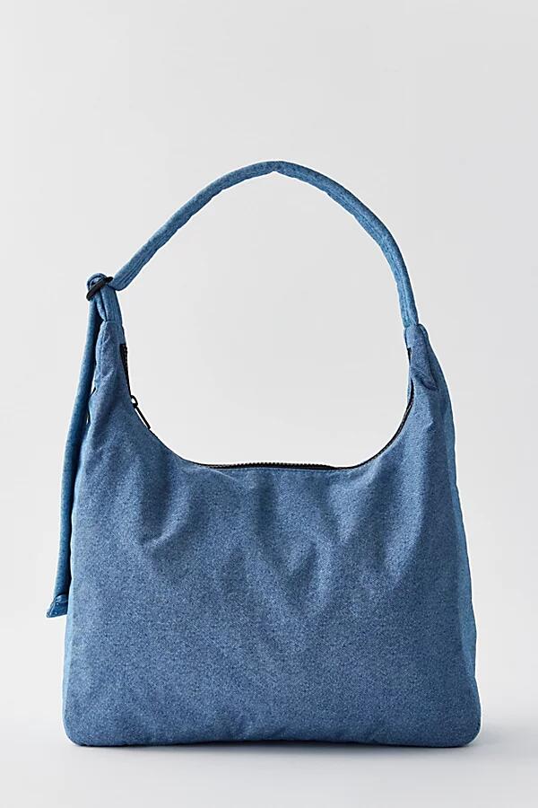 BAGGU Nylon Shoulder Bag in Digital Denim Cover