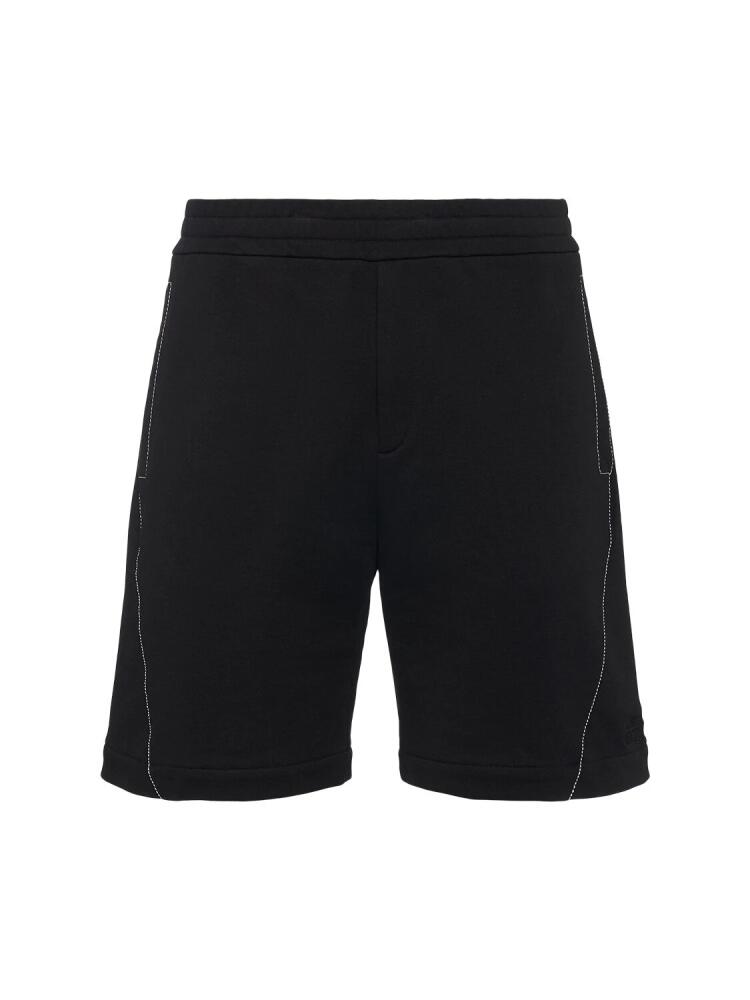 ALEXANDER MCQUEEN Cotton Loopback Sweat Shorts Cover