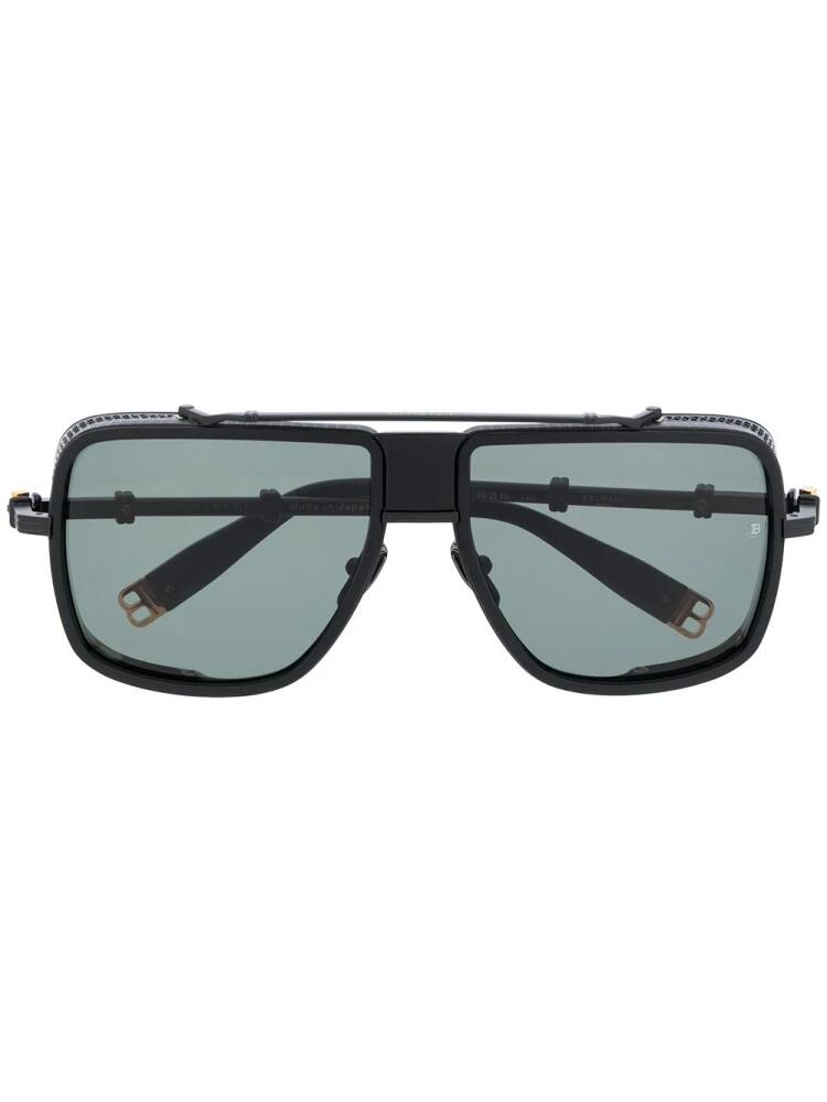 Balmain x Akoni O.R oversized sunglasses - Black Cover