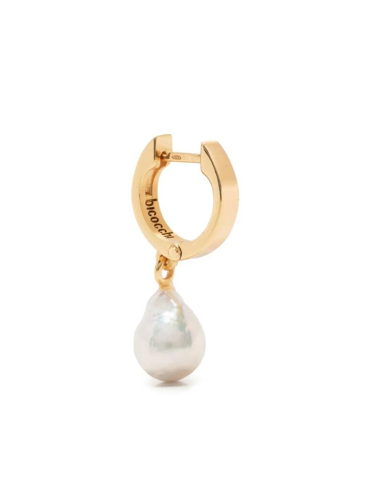 Emanuele Bicocchi pearl hoop earring - Gold Cover