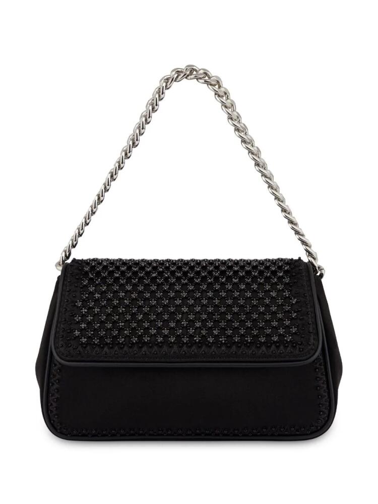 Alberta Ferretti rhinestone-embellished shoulder bag - Black Cover