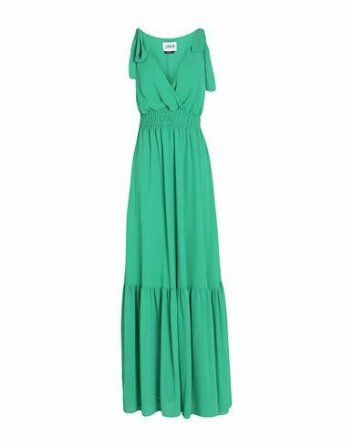 Berna Woman Maxi dress Green Polyester Cover