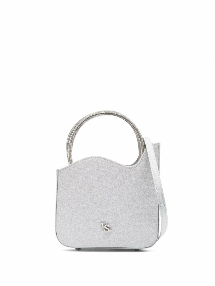 Le Silla Ivy glitter tote bag - Silver Cover