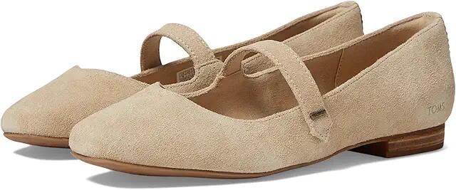 TOMS Bianca (Oatmeal Suede) Women's Flat Shoes Cover