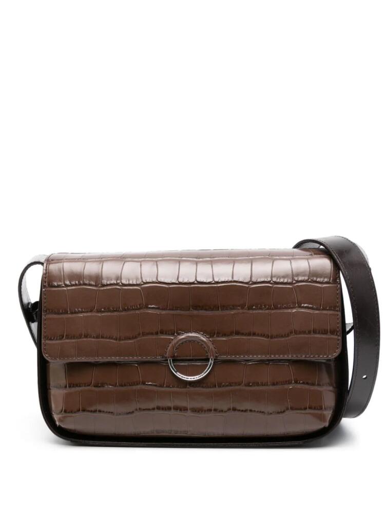 Claudie Pierlot Alix leather shoulder bag - Brown Cover