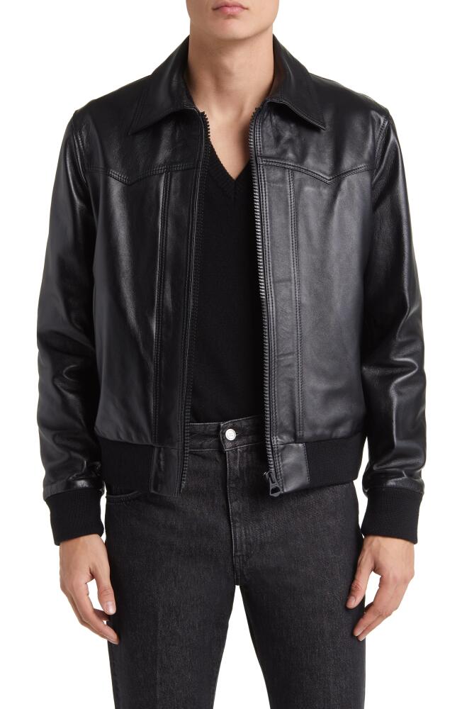 BLK DNM 77 Leather Jacket in Black Cover