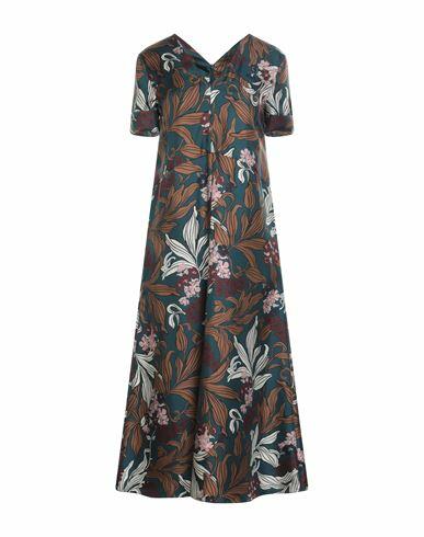 's Max Mara Woman Midi dress Deep jade Silk Cover