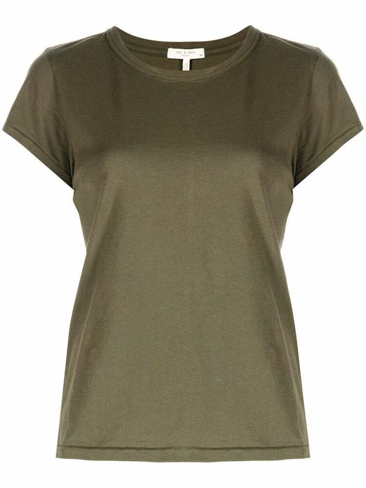 rag & bone garmet-dyed cotton T-Shirt - Green Cover