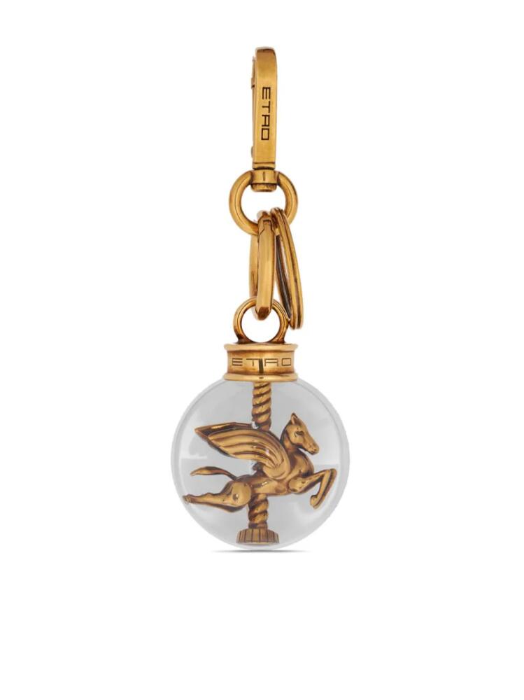 ETRO Spherical Pegaso charm - Gold Cover