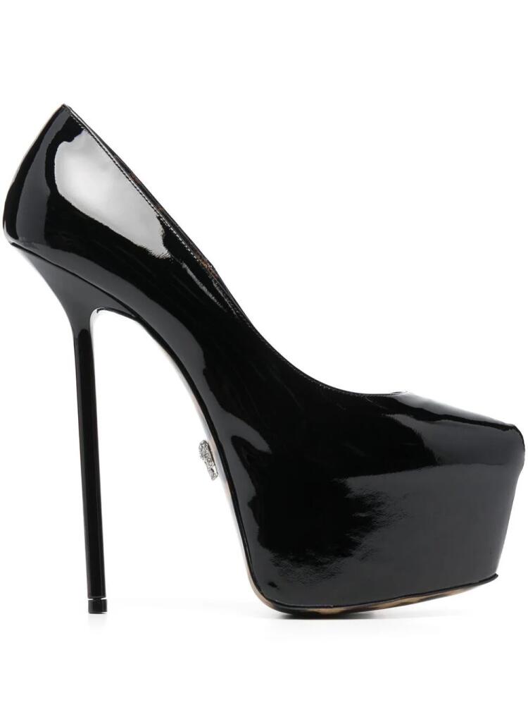 Philipp Plein 160mm platform pumps - Black Cover