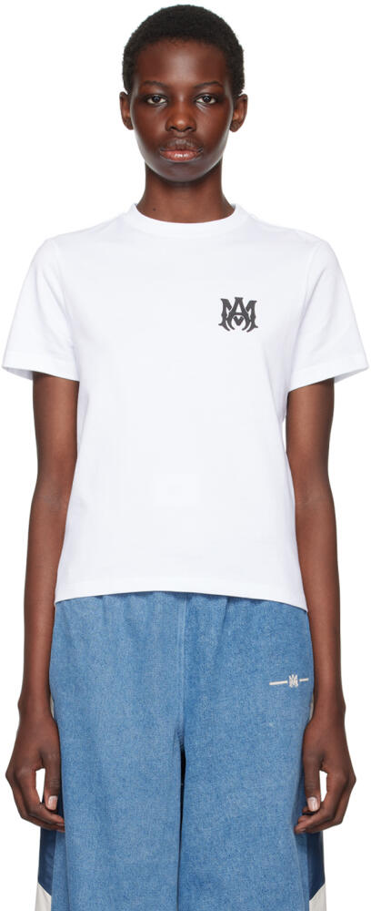 AMIRI White Bonded Core Logo T-Shirt Cover