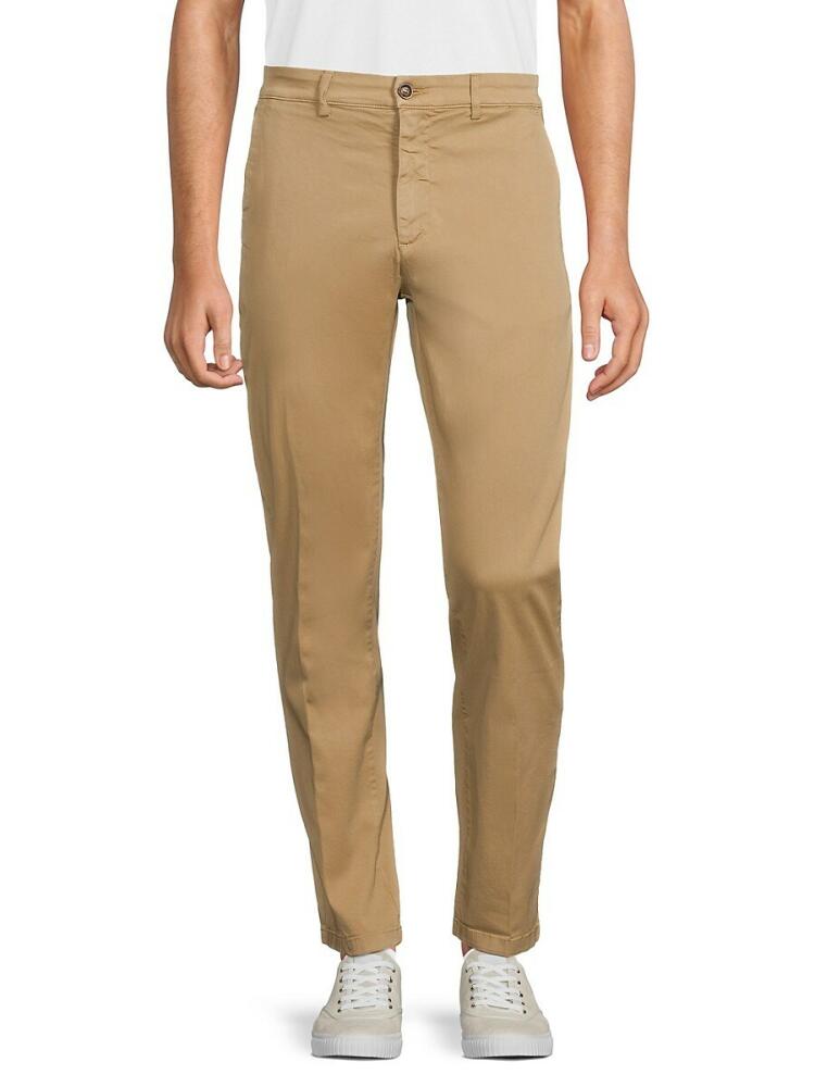 North Sails Men's Solid Pants - Brown Cover