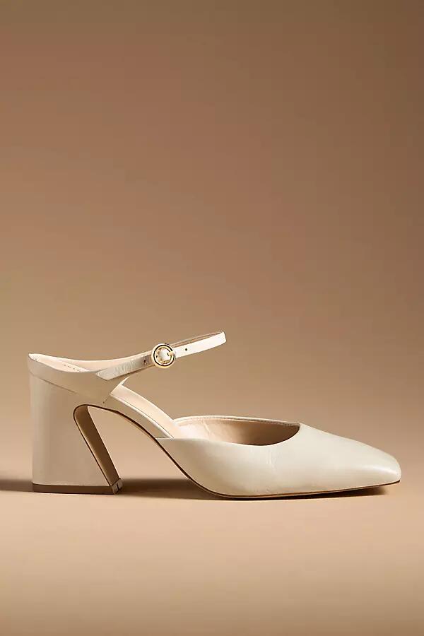 By Anthropologie Square-Toe Mule Heels Cover