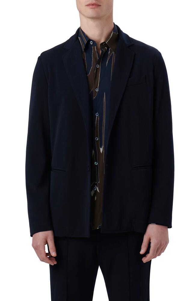 Bugatchi Knit Blazer in Navy Cover