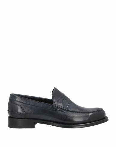 Andrea Ventura Firenze Man Loafers Midnight blue Calfskin Cover