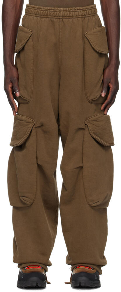 Entire Studios Brown Heavy Gocar Cargo Pants Cover