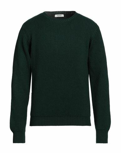 Crossley Man Sweater Green Virgin Wool, Polyamide Cover