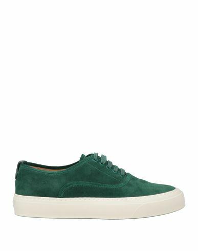 Giorgio Armani Man Sneakers Emerald green Calfskin Cover