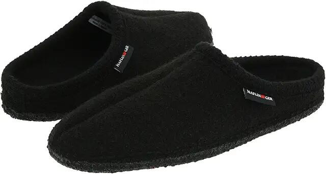 Haflinger AS Classic Slipper (Black) Slippers Cover