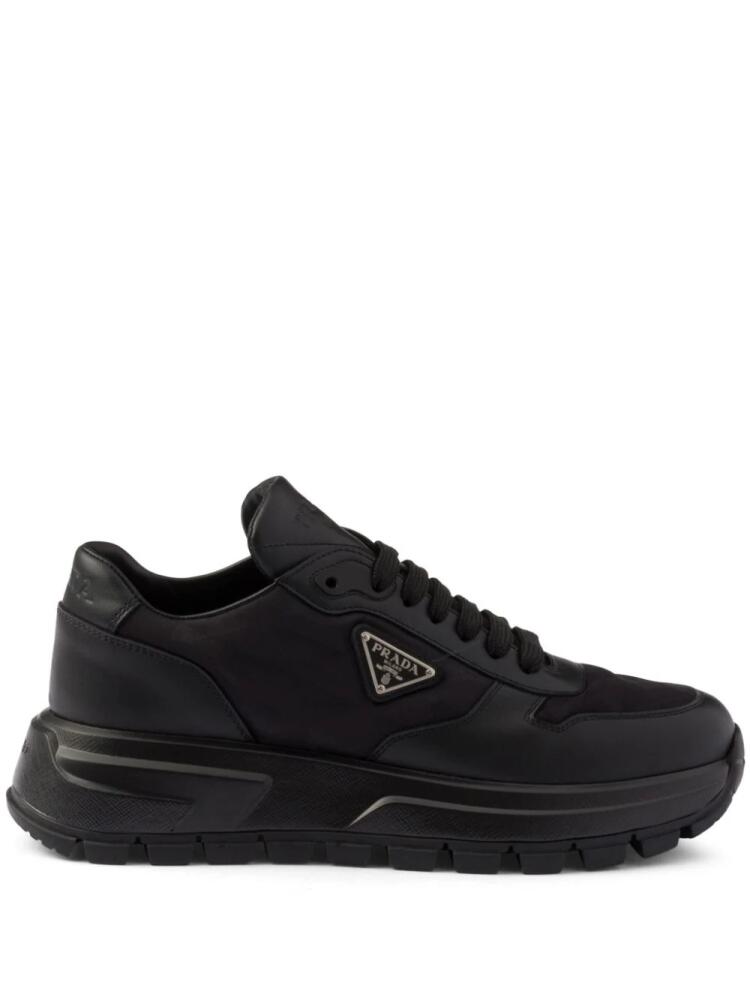 Prada PRAX 01 Re-Nylon and leather sneakers - Black Cover