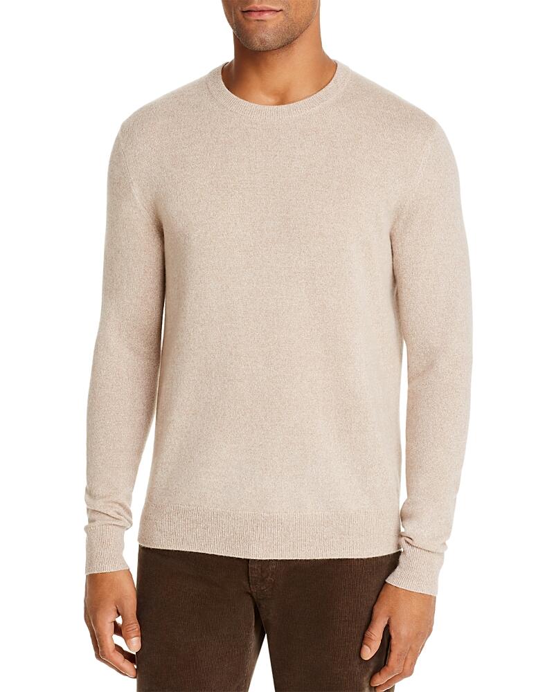 The Men's Store at Bloomingdale's Oatmeal Cashmere Crewneck Sweater - Exclusive Cover