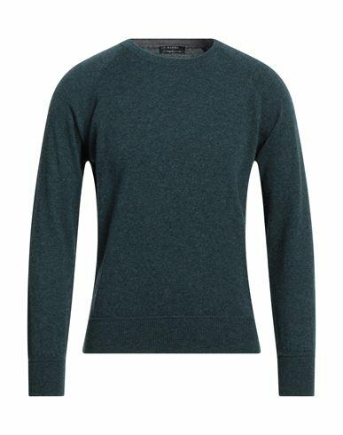 Barba Napoli Man Sweater Deep jade Cashmere Cover