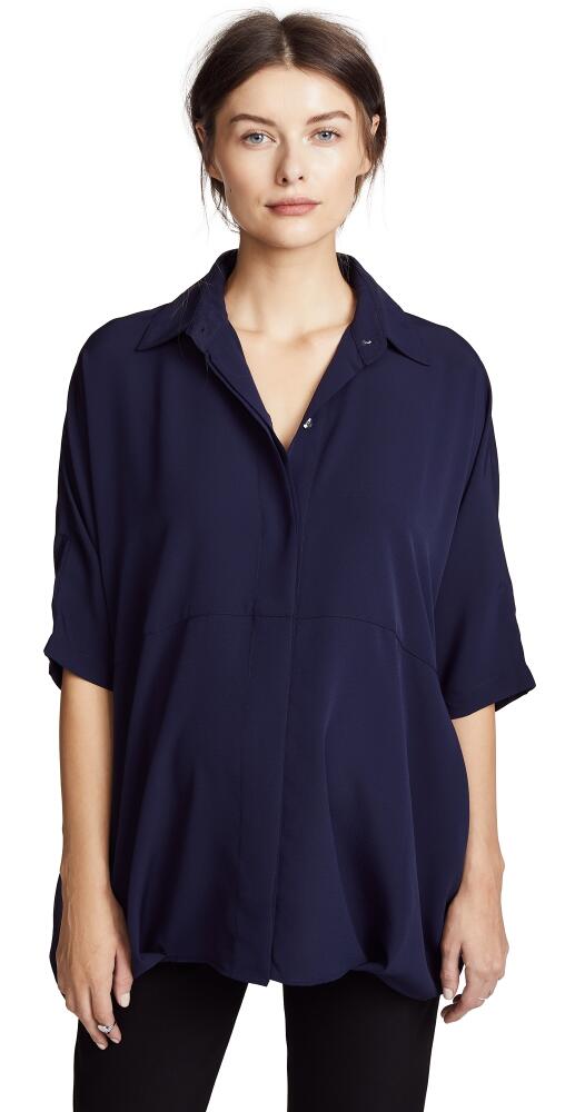 HATCH The Button Down Shirt Navy Cover