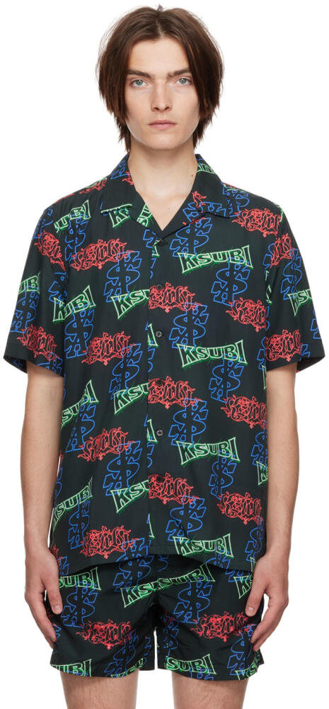 Ksubi Black Glow Resort Shirt Cover