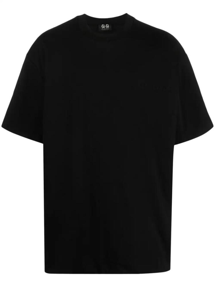 44 LABEL GROUP crew-neck cotton T-shirt - Black Cover