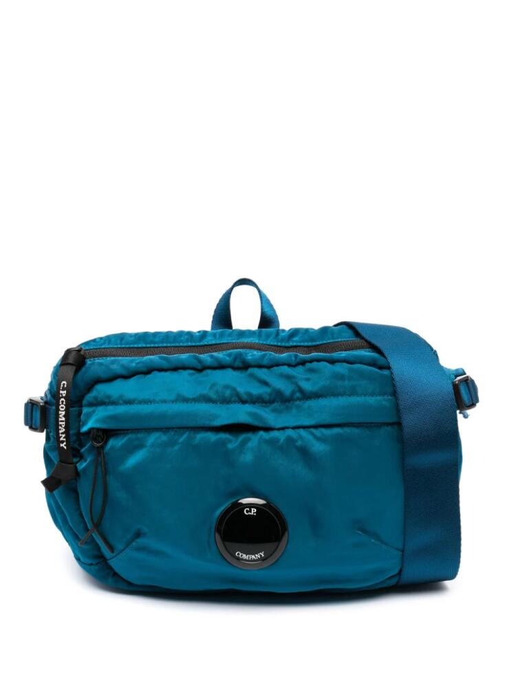 C.P. Company Lens-detail padded shoulder bag - Blue Cover