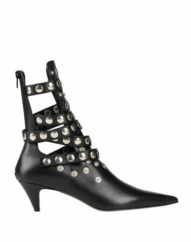 Rochas Woman Ankle boots Black Soft Leather Cover