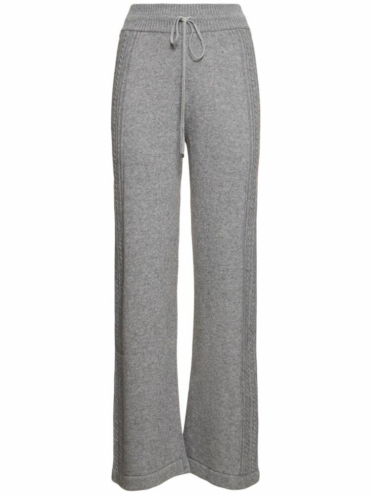 ERMANNO SCERVINO Embroidered Knit Sweatpants Cover