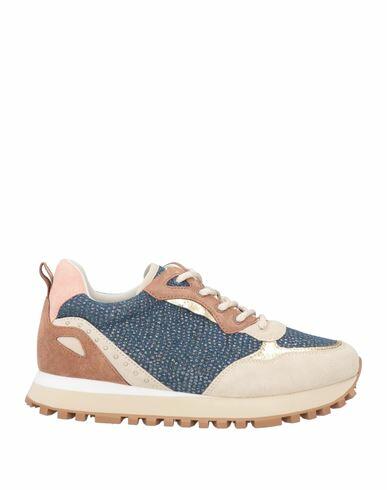 Liu •jo Woman Sneakers Beige Textile fibers Cover