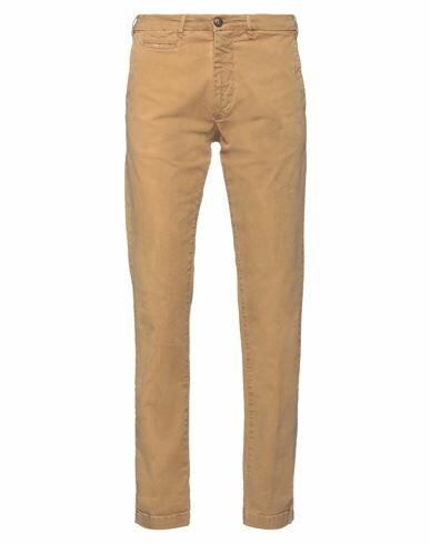 40weft Man Pants Camel Cotton, Elastane Cover