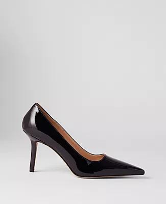 Ann Taylor Tapered Toe Patent Pump Cover