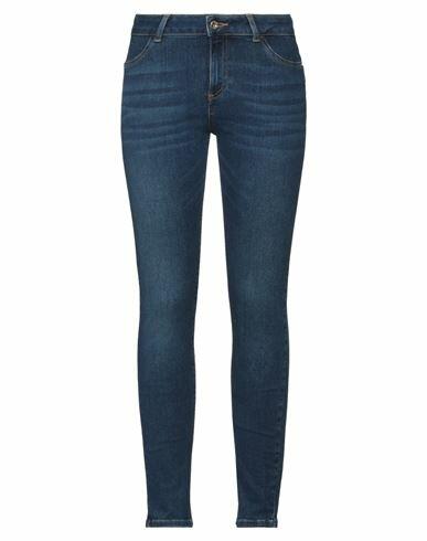 Relish Woman Jeans Blue Cotton, Elastane Cover