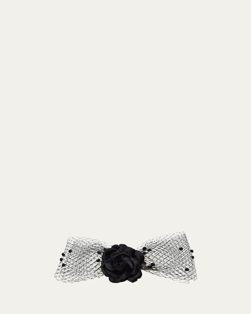 Gigi Burris Rebecca Silk Blend Rosette Bow Cover