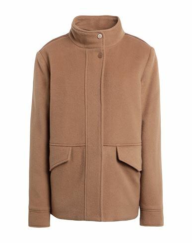 Woolrich Woman Puffer Camel Virgin Wool, Polyamide, Cashmere Cover