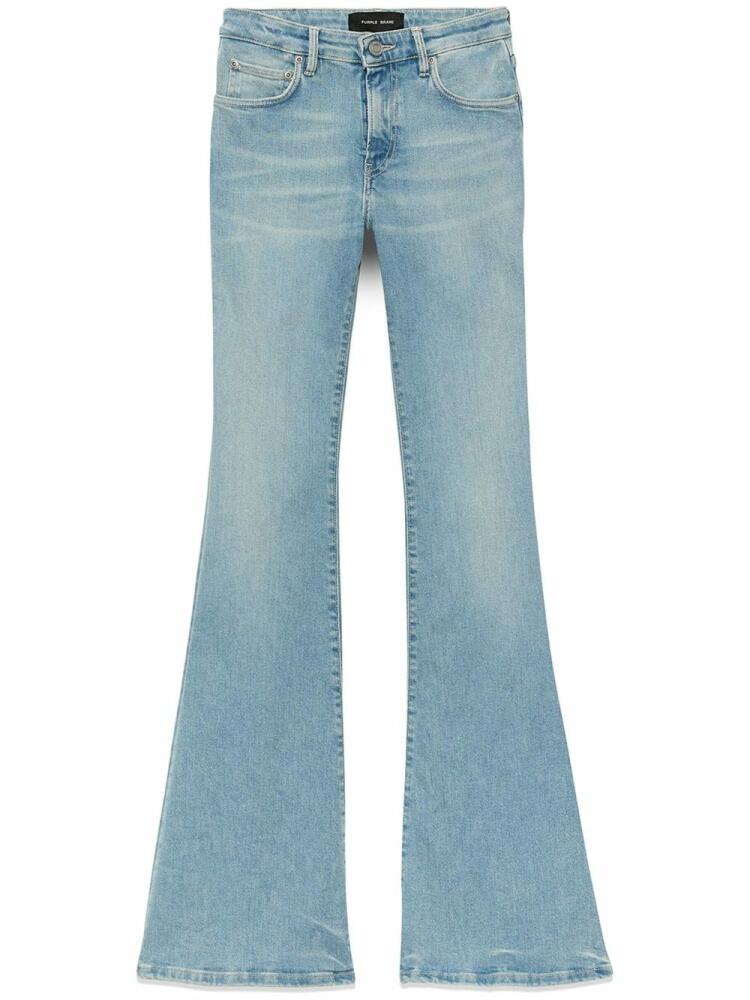 Purple Brand mid-rise boot-cut jeans - Blue Cover