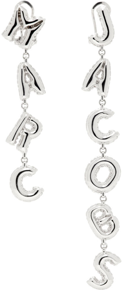 Marc Jacobs Silver 'The Marc Jacobs Balloon' Earrings Cover