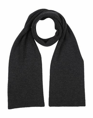 Alpha Studio Man Scarf Steel grey Merino Wool Cover