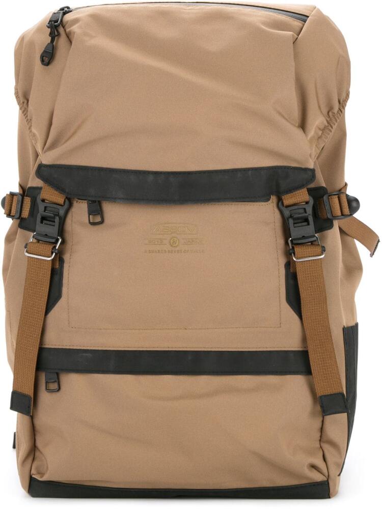 As2ov Waterproof Cordura 305D backpack - Brown Cover