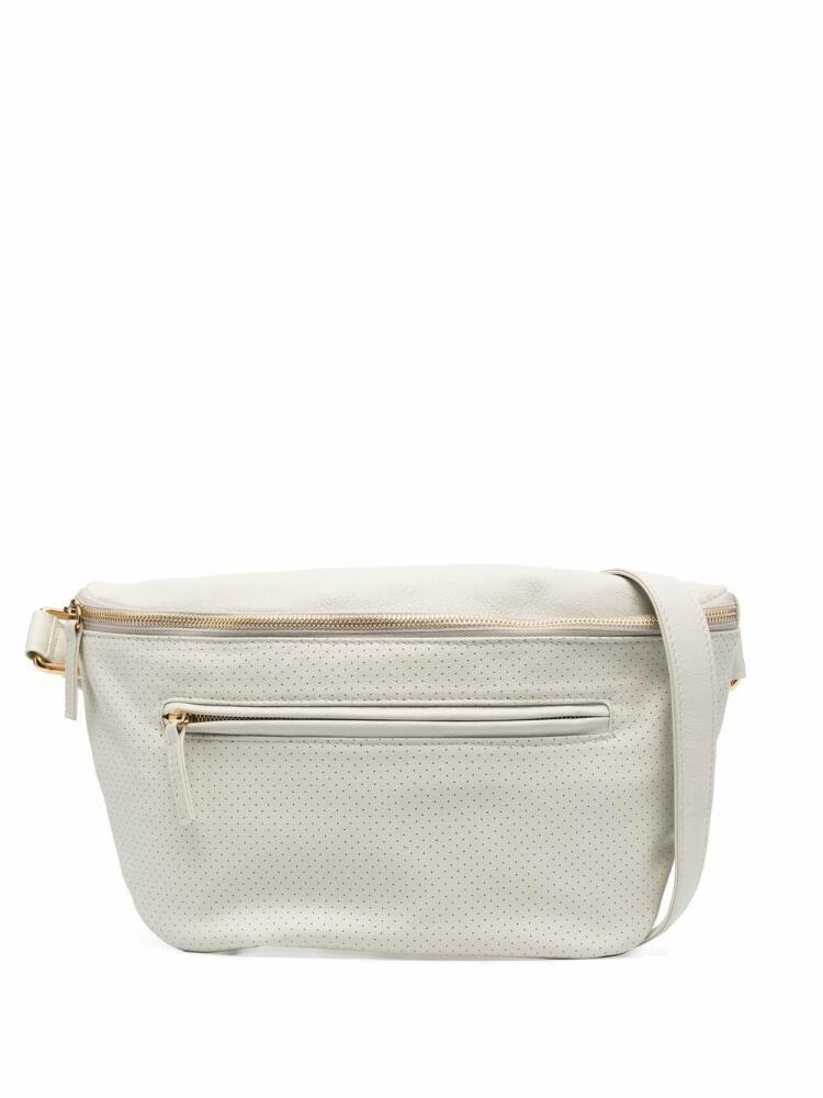 Eleventy micro-perforated design belt bag - Neutrals Cover