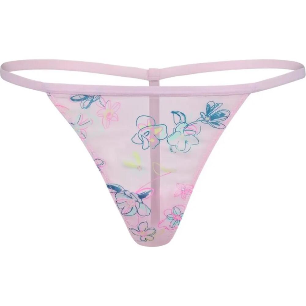 Adore Me Serenity G-String Panties in Floral Pink Cover