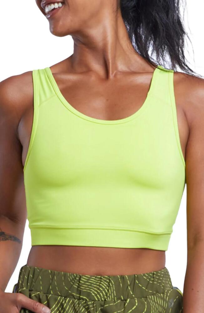 TomboyX Full Spectrum Sports Bra in Limelight Cover